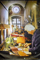 Leather artisans at work